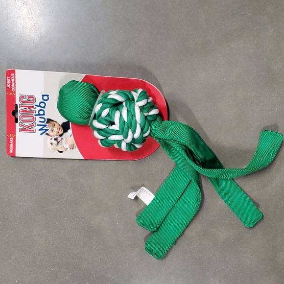 1 XL Kong Wubba, 2 Plush toys, 1 set of XL Nylabones - Picture 2 of 5